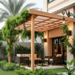 برجولات حدائق خشبية