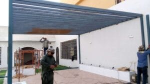 تركيب مظلات