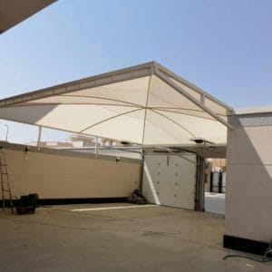 مظلات سيارات حديثة مقدمة من الطابع العربي