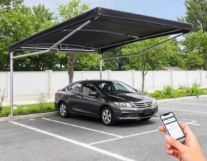 مظلة سيارة متحركة